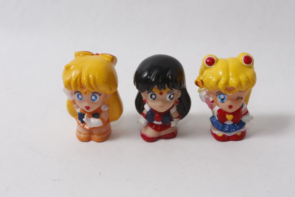 1990s Sailor Moon Venus Mars Japan Figure Lot ~ 260902-WH 1135